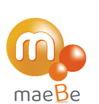株式会社まえびー maeBe ロゴ
